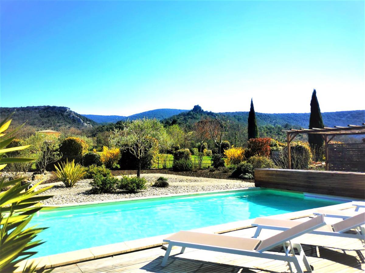 Roulotte De La Villa Font Vive - Tout Equipee, Tout Confort, Situation Ideale Sud Ardeche Grospierres Exteriér fotografie