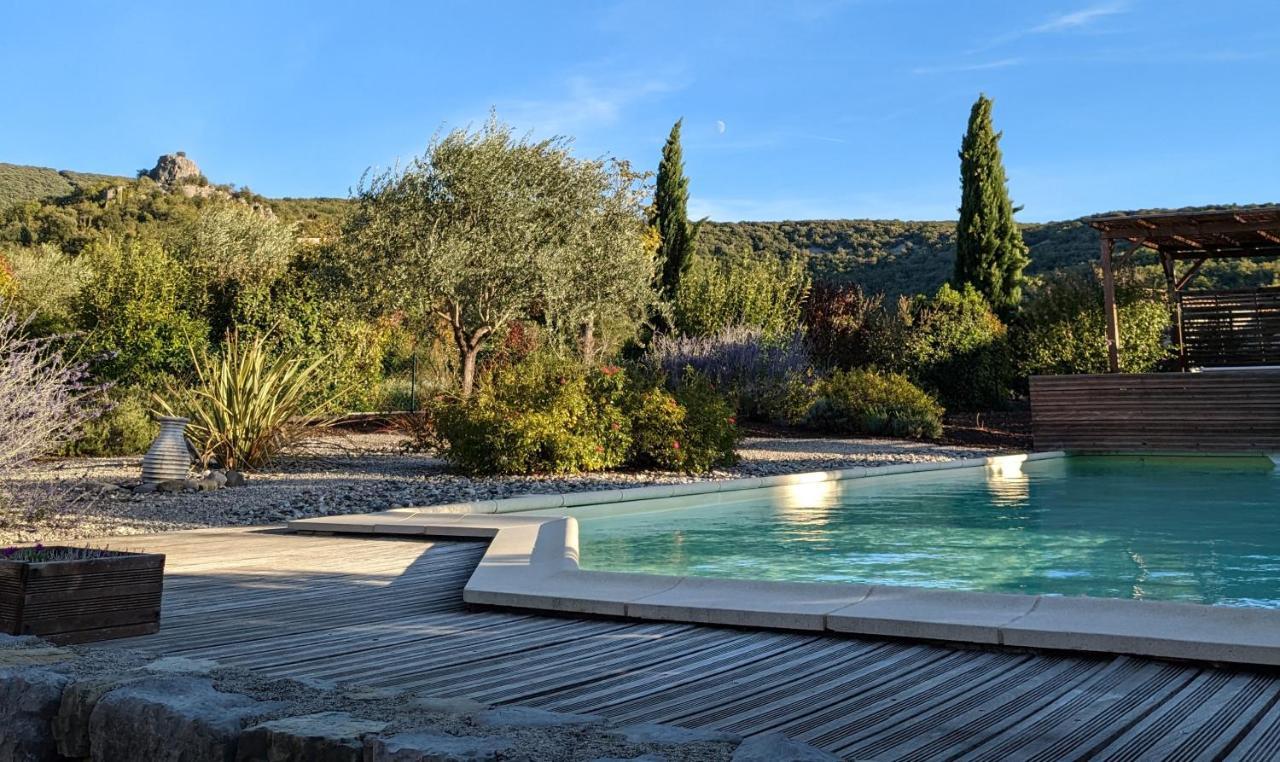 Roulotte De La Villa Font Vive - Tout Equipee, Tout Confort, Situation Ideale Sud Ardeche Grospierres Exteriér fotografie