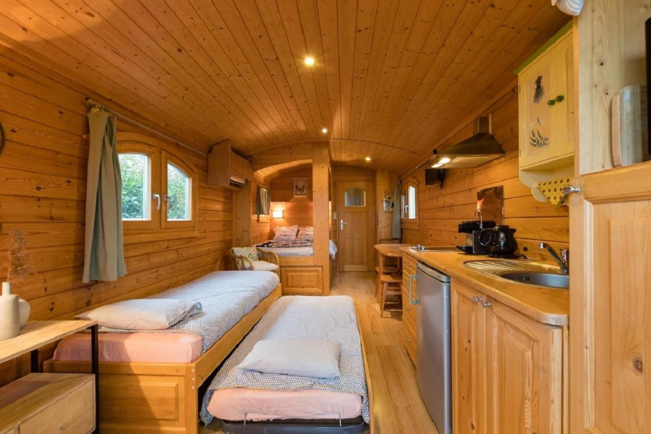 Roulotte De La Villa Font Vive - Tout Equipee, Tout Confort, Situation Ideale Sud Ardeche Grospierres Exteriér fotografie