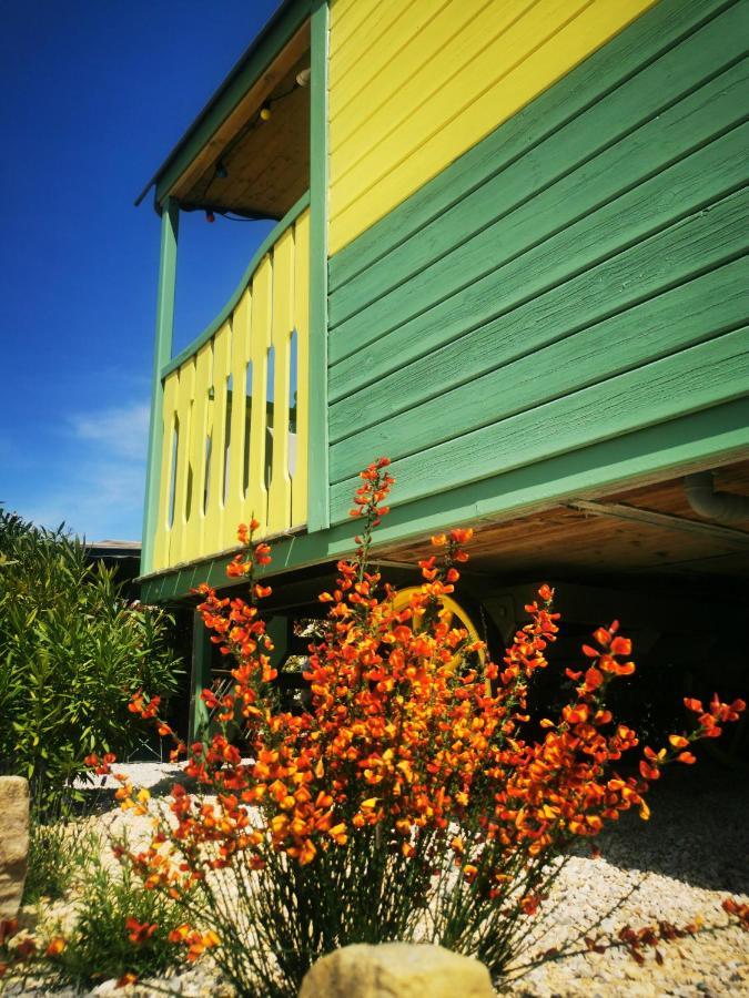 Roulotte De La Villa Font Vive - Tout Equipee, Tout Confort, Situation Ideale Sud Ardeche Grospierres Exteriér fotografie